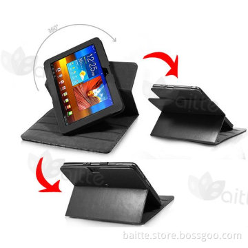 Rotation leather case for Galaxy Tab 10.1 /7
